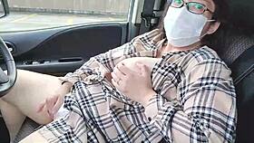 married chubby bride masturbates with toys in car full vid