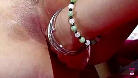 A couple of busty bikini lesbians outdoors get their makeout crashed by throbbing cock 👅🍆