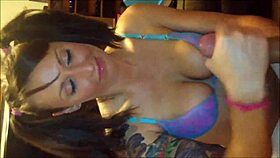 watch this beautiful blue-eyed teen 18+ devour amateur homemade blowjob