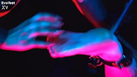 bound feet choked deepthroated and tickled hard