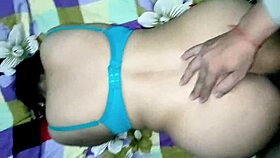 juicy indian babe helps quick panty creampie while parents wait outside