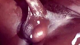 sexy chocolate bbc babe moans loud with multiple screaming cumshots