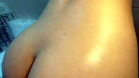 stepsis showers and i soap her fat ass in free use bathroom tease