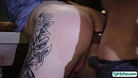 Ever see latina transsexual Janie Blade bareback pounding a guy senseless?
