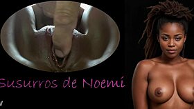 noemi's intimate solo dildo masturbation builds to explosive orgasm