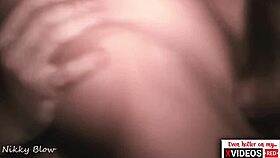 look at this closeup double vaginal with huge cum