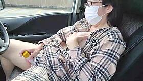 married chubby bride masturbates with toys in car full vid