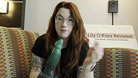 girl next door spits on monster redhead pussy toy