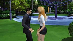 Sims 4 Wife Cheats with BBC Creampie!