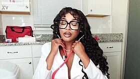 Nurse Lala craves monster cock in hospital roleplay