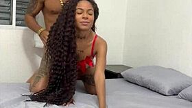 primo funkeiro fucks skinny prima raw in lingerie cuckold bed
