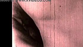 Wow! Vintage Hairy Beaver Pulses In Retro Erotic Pussy Display!