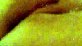 mzslippery cute fat babe shaves pussy mirror masturbation closeup