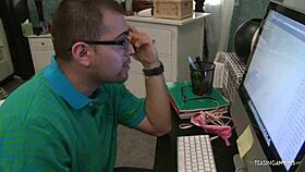 amazing hottie rides boyfriend's friend doggystyle cowgirl on bed BENT OVER BLOWJOB