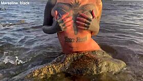 i suck bbc on beach and swallow every drop of cum!