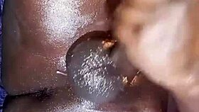 sexy chocolate bbc babe moans loud with multiple screaming cumshots