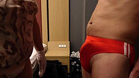 Slap That Erect Cock Over Tight Bloomers S-Mistress Thrills!