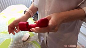 he thought it was the tv remote but she had a vibrator the bad peach surprise