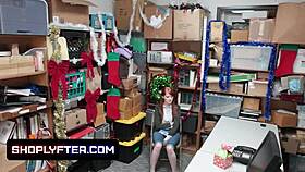 suspected redhead krystal orchid stripped searched backstage hard