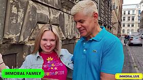 irina cage sneaks secret banging in bedroom behind his back