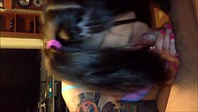 watch this beautiful blue-eyed teen 18+ devour amateur homemade blowjob