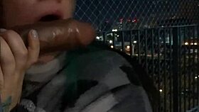 friend blows me on balcony then i pound her huge latina ass hard