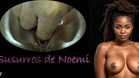 noemi's intimate solo dildo masturbation builds to explosive orgasm