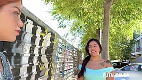 putalocura teen marina gold catches sensual colombian lorena s and straps her on