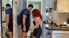 due to a booking error i spent the night with a curvy latina full of intentions