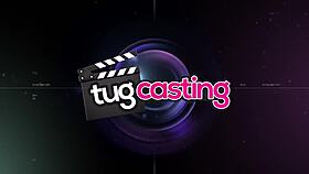 Leda lotharia grinds and sucks balls in freaky office casting handjob quickie audition