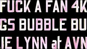 Charlie Lynn's Sorority Blowjob Swallows Hot Cum Load