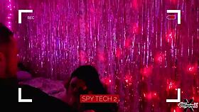 Maxine x rides and fucks stunt cock's monster in nightclub with big tits pussy gaping