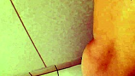 Super messy creampie! 😩 Mature asian rides reverse cowgirl hairy pussy grips small cock tight
