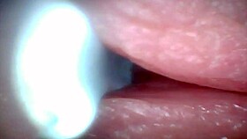 endoscope views huge cock cumshot explosion deep inside