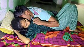 Newlywed Desi Bhabhi Moans Wild with Delivery Guy Cock!