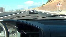 High Speed Creamy Outdoor Dildo Rides