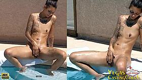 chanel west's pov suck fuck creampie pool toy blast
