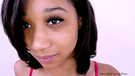 so this young schoolgirl babe in casting gets her pussy pounded rough then swallows cum deep