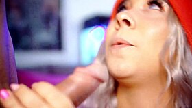 colombian bbw blonde coed webcam slut sucks cock submissive bubble butt daily