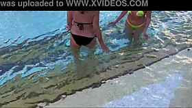 staycation with hot milf and her best friend feels amazing pt 1