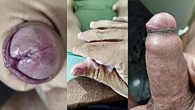 gostosa strokes my cock till i explode hard