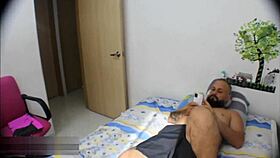 Horny latina milf confesses lust gives rough doggystyle pounding to young stud