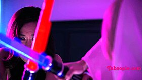 what if star whores blondes went taboo in steamy ffm group play?