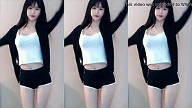 chinese cutie dances super speedy roller coaster style