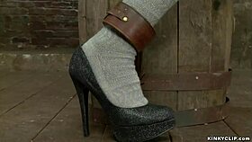 hot asian ass gets spanked hard bound choked and toyed in bdsm 😈🔥