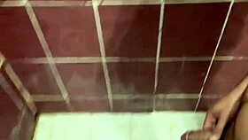 Sugar daddy asked, so i head to bathroom for naughty pee show 🚿💋