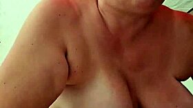 Preggo Milf's Tender Nipples Bounce Riding Thick Cock