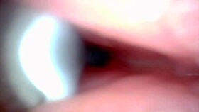 endoscope views huge cock cumshot explosion deep inside