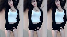 chinese cutie dances super speedy roller coaster style