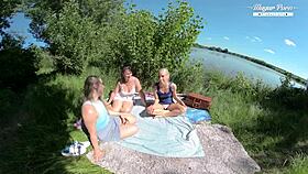 nesty and diane chrystall crave outdoor orgy with prisoner